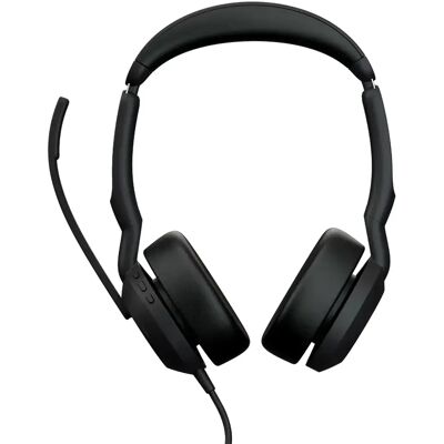 Jabra Evolve2 50 UC -langaton stereokuulokemikrofoni + USB-A/C-sovittimet, musta Jabra Evolve2 50 UC -langaton stereokuulokemikrofoni + USB-A/C-sovittimet, musta