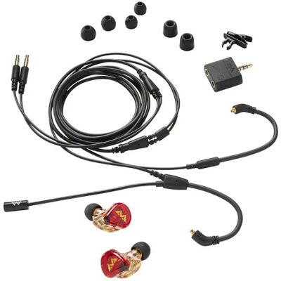 Antlion Kimura Solo - In-Ear Headset - Punainen Antlion Kimura Solo - In-Ear Headset - Punainen