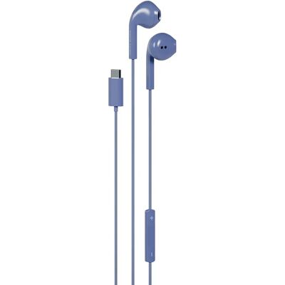 Happy Plugs USB-C 232634 -nappikuulokkeet, sininen Happy Plugs USB-C 232634 -nappikuulokkeet, sininen