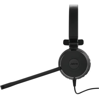 Jabra Evolve 30 II MS Stereo -kuulokemikrofoni + USB-A/C-sovittimet, musta Jabra Evolve 30 II MS Stereo -kuulokemikrofoni + USB-A/C-sovittimet, musta