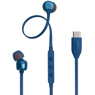 JBL Tune 310C USB-C -nappikuulokkeet, sininen JBL Tune 310C USB-C -nappikuulokkeet, sininen