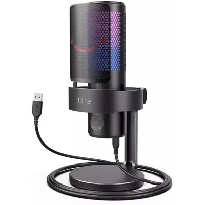 FIFINE A9, USB, kondensaattori -mikrofoni, musta FIFINE A9, USB, kondensaattori -mikrofoni, musta