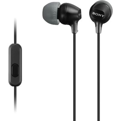 Sony MDR-EX15AP-nappikuulokkeet, musta Sony MDR-EX15AP-nappikuulokkeet, musta