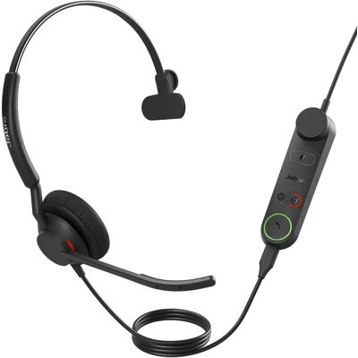 Jabra Engage 50 II UC -monokuulokemikrofoni + USB-A/C-sovittimet, musta Jabra Engage 50 II UC -monokuulokemikrofoni + USB-A/C-sovittimet, musta