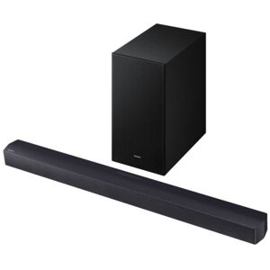 Samsung HW-B450F, 2.1, Dolby Audio soundbar -äänijärjestelmä, langattomalla subwooferilla, musta Samsung HW-B450F, 2.1, Dolby Audio soundbar -äänijärjestelmä, langattomalla subwooferilla, musta