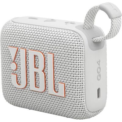 JBL Go 4 1.0 langaton, Bluetooth kannettava kaiutin, valkoinen JBL Go 4 1.0 langaton, Bluetooth kannettava kaiutin, valkoinen