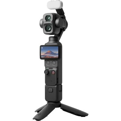 DJI Osmo Pocket 4P Vlog Combo Gimbal-kamera, musta DJI Osmo Pocket 4P Vlog Combo Gimbal-kamera, musta
