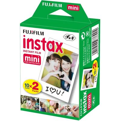 Fujifilm instax mini Film 2x10 -valokuvauspaperi Fujifilm instax mini Film 2x10 -valokuvauspaperi