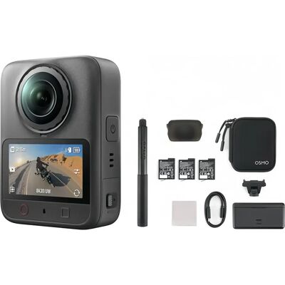 DJI Osmo 360 II Limitless Riding Combo -toimintakamera, musta DJI Osmo 360 II Limitless Riding Combo -toimintakamera, musta
