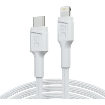 GEAR Latauskaapeli USB-C ja Lightning - 1m Valkoinen C94 GEAR Latauskaapeli USB-C ja Lightning - 1m Valkoinen C94
