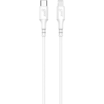 GEAR Latauskaapeli USB-C ja Lightning - 1m Valkoinen C94 GEAR Latauskaapeli USB-C ja Lightning - 1m Valkoinen C94