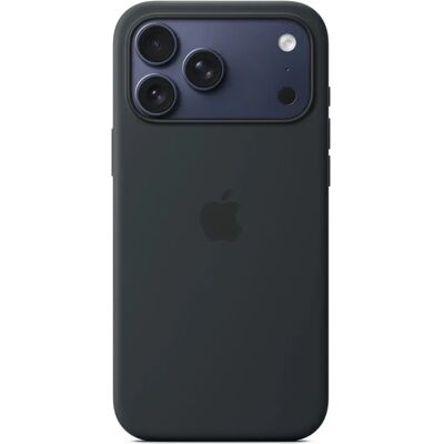 Apple iPhone 17 Pro Max, MagSafe -silikonikuori, Musta Apple iPhone 17 Pro Max, MagSafe -silikonikuori, Musta