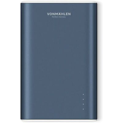 Vonmählen Evergreen 10000mAh, Quick Charge 3.0 -varavirtalähde, Tummansininen Vonmählen Evergreen 10000mAh, Quick Charge 3.0 -varavirtalähde, Tummansininen