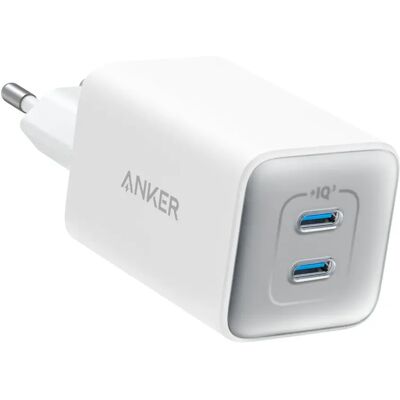 Anker Nano 3 47W - Seinälaturi, Valkoinen Anker Nano 3 47W - Seinälaturi, Valkoinen