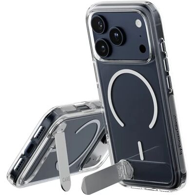 PanzerGlass CARE Kickstand and MagSafe, iPhone 17 Pro -suojakuori, läpinäkyvä PanzerGlass CARE Kickstand and MagSafe, iPhone 17 Pro -suojakuori, läpinäkyvä
