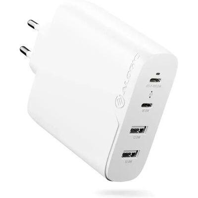 Alogic WCG4X100 4-Port USB Laddare - Vit - Laddare Alogic WCG4X100 4-Port USB Laddare - Vit - Laddare