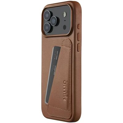 Mujjo MagSafe, iPhone 17 Pro Max -lompakkokotelo, Tan Mujjo MagSafe, iPhone 17 Pro Max -lompakkokotelo, Tan