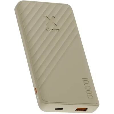 Xtorm Powerbank 10.000mAh Go2 - Nopea Lataus, Kompakti, Beige Xtorm Powerbank 10.000mAh Go2 - Nopea Lataus, Kompakti, Beige