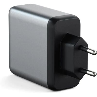 Satechi 100W GaN Power Delivery USB-C - Seinälaturi, Tähtiharmaa Satechi 100W GaN Power Delivery USB-C - Seinälaturi, Tähtiharmaa