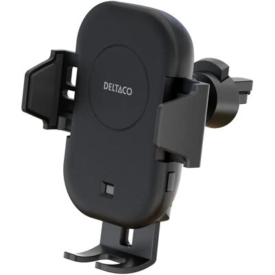 DELTACO QI-C1001, 15 W -langaton autolaturi, 1 m DELTACO QI-C1001, 15 W -langaton autolaturi, 1 m