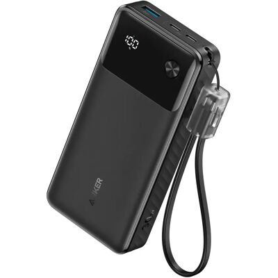 Power Bank Anker 20000mAh - Nopea lataus, USB-C & USB-A Power Bank Anker 20000mAh - Nopea lataus, USB-C & USB-A