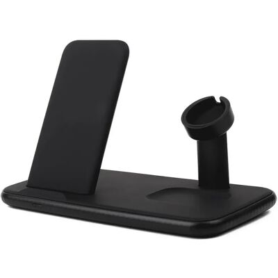 Gear langaton kolminkertainen Qi-laturi - Puhelin/Kello/Airpods - 20W Gear langaton kolminkertainen Qi-laturi - Puhelin/Kello/Airpods - 20W