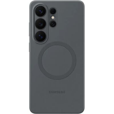 Samsung Galaxy S26 Ultra Silicone Magnet Case -suojakuori, Musta Samsung Galaxy S26 Ultra Silicone Magnet Case -suojakuori, Musta