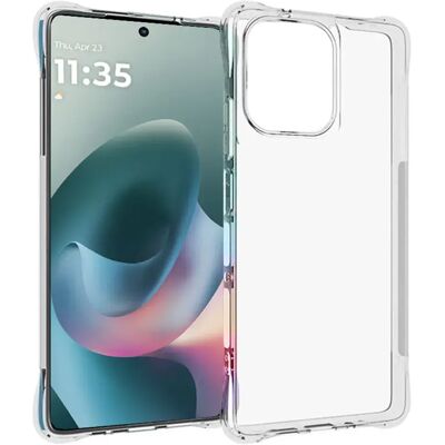 INSMAT Impact, Moto G67 / G77 -suojakuori, läpinäkyvä INSMAT Impact, Moto G67 / G77 -suojakuori, läpinäkyvä