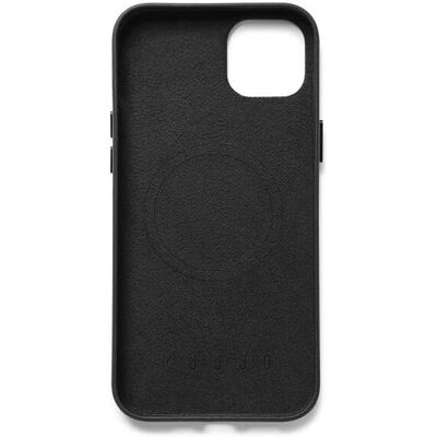 Mujjo Full Leather Wallet Case, iPhone 14 Pro -lompakkokotelo, Musta Mujjo Full Leather Wallet Case, iPhone 14 Pro -lompakkokotelo, Musta