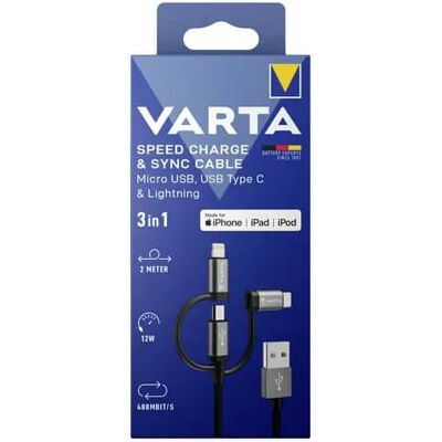 Varta Malli 57937 101 111 Yleinen USB-kaapeli - USB Kaapeli Varta Malli 57937 101 111 Yleinen USB-kaapeli - USB Kaapeli