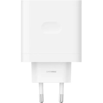 OPPO SUPERVOOC 100W - Virtalähde, Valkoinen OPPO SUPERVOOC 100W - Virtalähde, Valkoinen