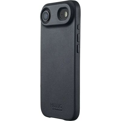 Mujjo Full Leather MagSafe, iPhone 17 -suojakuori, Basalt Mujjo Full Leather MagSafe, iPhone 17 -suojakuori, Basalt