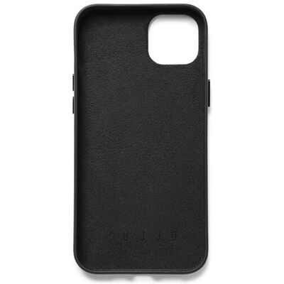 Mujjo iPhone 14 Plus Lompakkokotelo - Musta - Nahka, Korttitasku, Ympäristöystävällinen Mujjo iPhone 14 Plus Lompakkokotelo - Musta - Nahka, Korttitasku, Ympäristöystävällinen