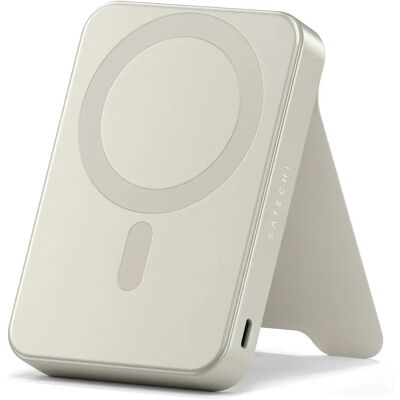 Satechi OntheGo Qi2 10K Magnetic with Stand 10000mAh, 20W -varavirtalähde, Hiekka Satechi OntheGo Qi2 10K Magnetic with Stand 10000mAh, 20W -varavirtalähde, Hiekka