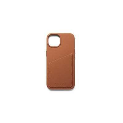 Mujjo iPhone 14 Täysnahkainen lompakkokotelo - Tan Mujjo iPhone 14 Täysnahkainen lompakkokotelo - Tan
