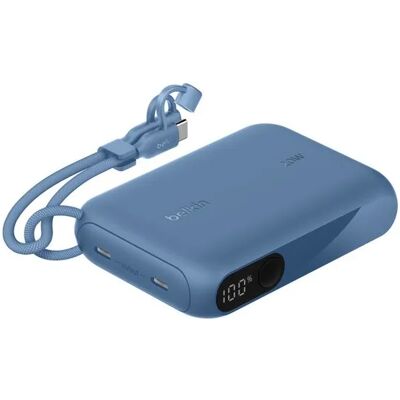 BELKIN 10k PD20W Pwr Bank w Display Blue BELKIN 10k PD20W Pwr Bank w Display Blue