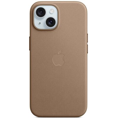 Apple iPhone 15, MagSafe -FineWoven-kuori, Kaarna Apple iPhone 15, MagSafe -FineWoven-kuori, Kaarna