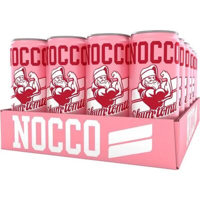 NOCCO BCAA Skum tomte -energiajuoma 330ml, 24-pack NOCCO BCAA Skum tomte -energiajuoma 330ml, 24-pack