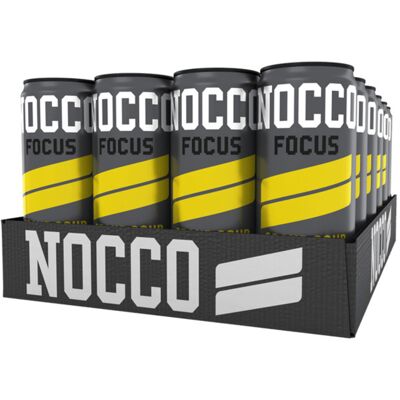 Nocco Focus Grand Sour -energiajuoma 330ml, 24-pack Nocco Focus Grand Sour -energiajuoma 330ml, 24-pack