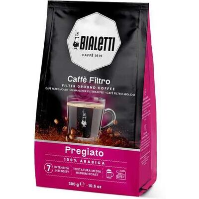 Bialetti Pregiato Suodatinjauhettu kahvi 300 grammaa Bialetti Pregiato Suodatinjauhettu kahvi 300 grammaa