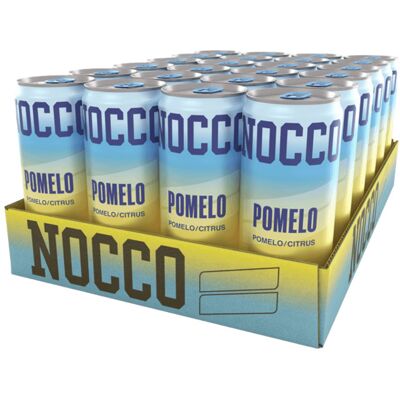 Nocco BCAA Pomelo -energiajuoma 330ml 24-pack Nocco BCAA Pomelo -energiajuoma 330ml 24-pack