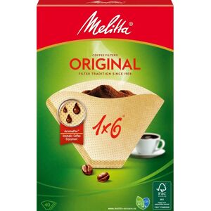 Melitta Kahvikupin suodattimet 1X6 40kpl - Suodattimet Melitta Kahvikupin suodattimet 1X6 40kpl - Suodattimet