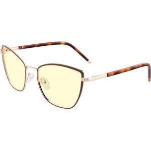 GUNNAR OPTIKS Gunnar (Kista) Erika -pelilasit, Coffee Gold, Amber GUNNAR OPTIKS Gunnar (Kista) Erika -pelilasit, Coffee Gold, Amber