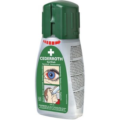 Cederroth silmähuuhtelupullo 235 ml taskukoko Cederroth silmähuuhtelupullo 235 ml taskukoko