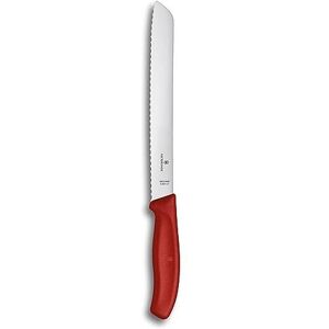 Victorinox Swiss Classic leipäveitsi 21 cm punainen Victorinox Swiss Classic leipäveitsi 21 cm punainen