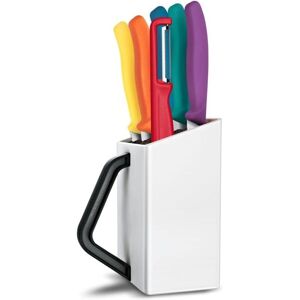 Victorinox Swiss Classic Utility Block -veitsitukkisarja, 7-osainen, valkoinen Victorinox Swiss Classic Utility Block -veitsitukkisarja, 7-osainen, valkoinen