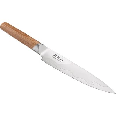 Kai Seki Magoroku Composite Keittiöveitsi - 18cm, Ruskea Kädensija Kai Seki Magoroku Composite Keittiöveitsi - 18cm, Ruskea Kädensija