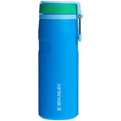 STANLEY IceFlow Twist Flip pullo 0,47 litraa kierrätetty ruostumaton teräs kultapiisku koralli STANLEY IceFlow Twist Flip pullo 0,47 litraa kierrätetty ruostumaton teräs kultapiisku koralli
