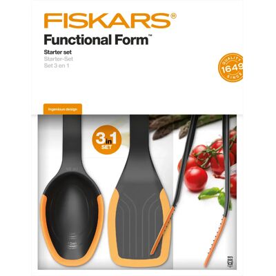 Fiskars Oranssi Alkuvalmiuskeittiökalut - Keittiövälineet Fiskars Oranssi Alkuvalmiuskeittiökalut - Keittiövälineet