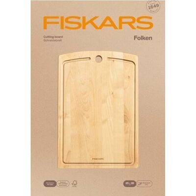 Fiskars Folken -leikkuulauta, koivu, 25 x 36 cm Fiskars Folken -leikkuulauta, koivu, 25 x 36 cm
